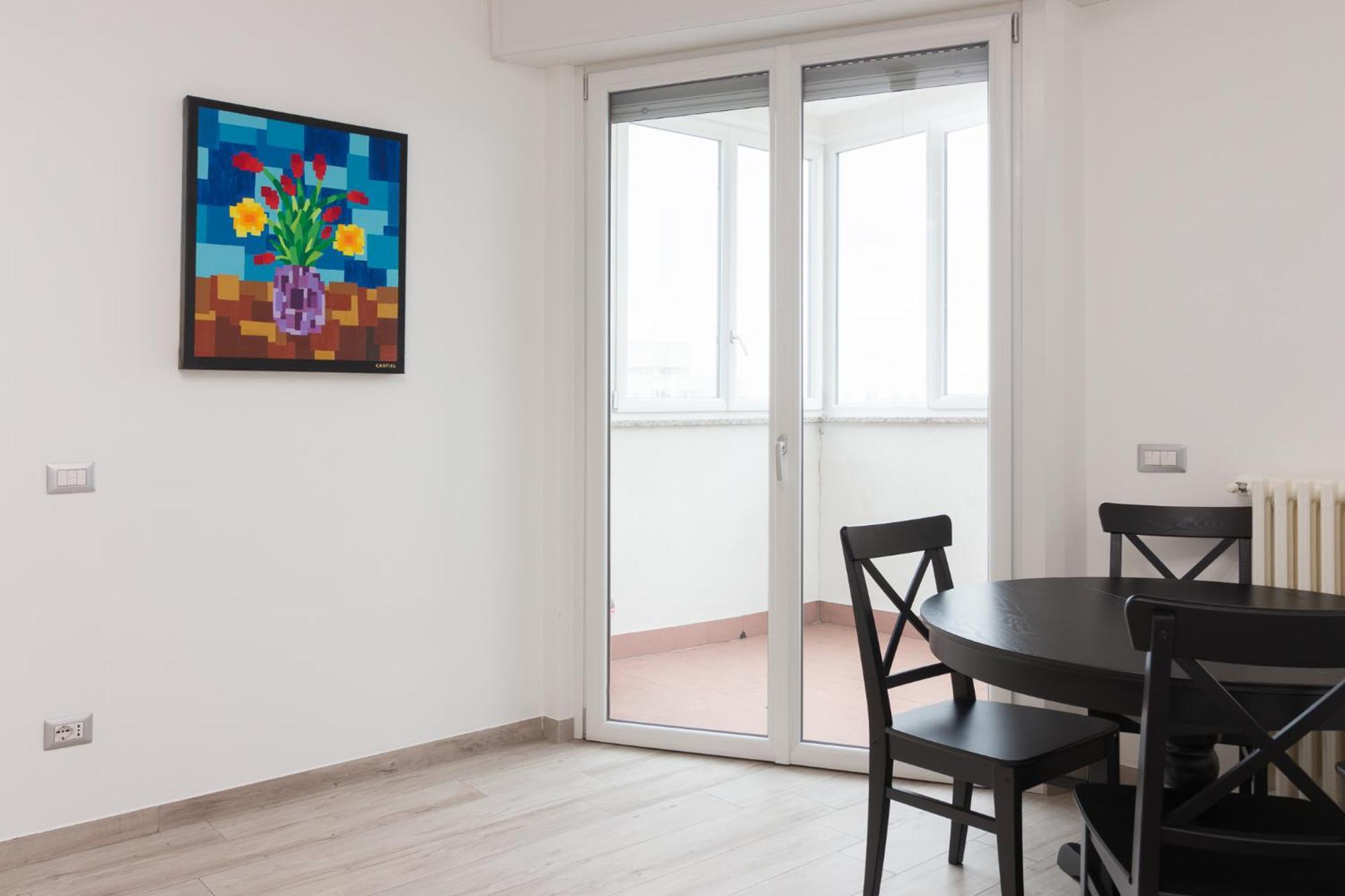 Appartement Nuovissimo Attico 17esimo Piano, 10 Posti Letto